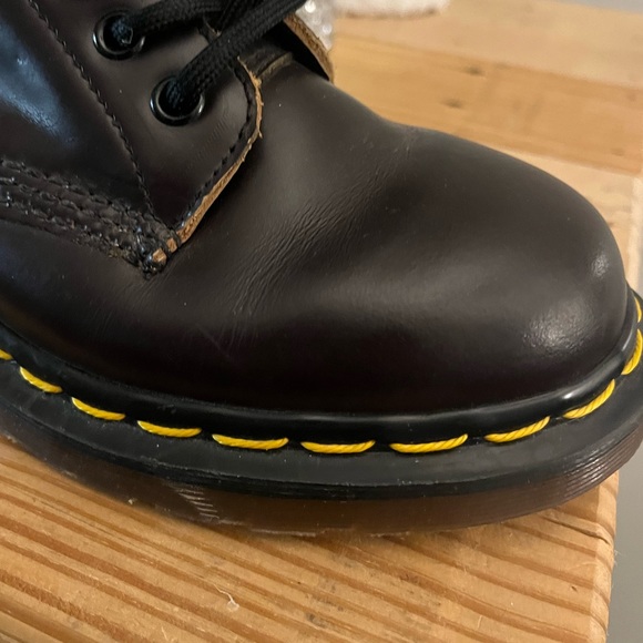 Kids/Women's Dr Martens / Wine Lace Up - Picture 8 of 10